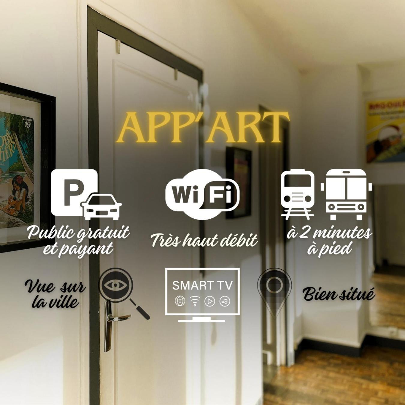 Appart Proche Gare Tgv Angouleme Deco Theme Bande Dessinee エクステリア 写真